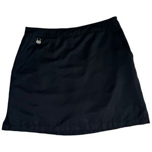 Allyson Whitmore Golf Skort Black Pocket Athletic Size 12